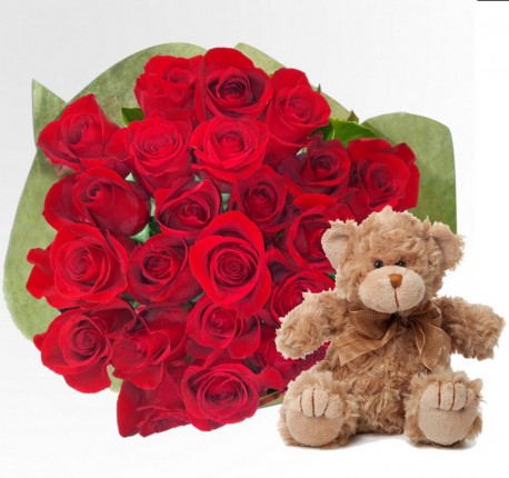 Roses Teddy